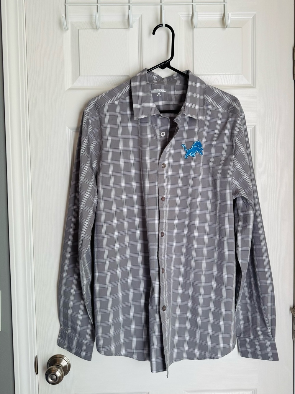 Men’s Detroit Lions Button Down👕🏈💙